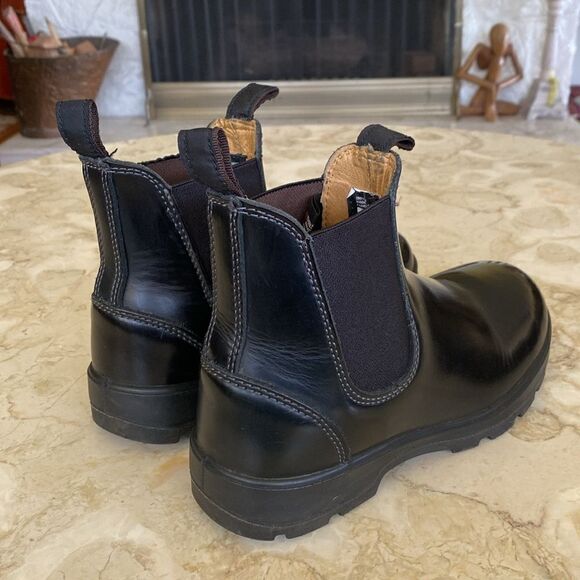 NWOT Aquatherm Leather Water Resistant 3M Insulated Chelsea Boots - Picture 8 of 16